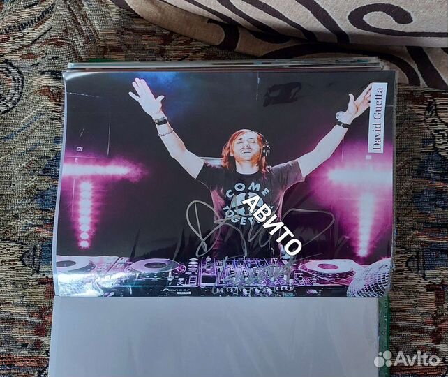 Автограф David Guetta