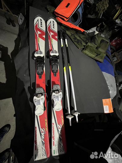 Горные лыжи детские 110 см