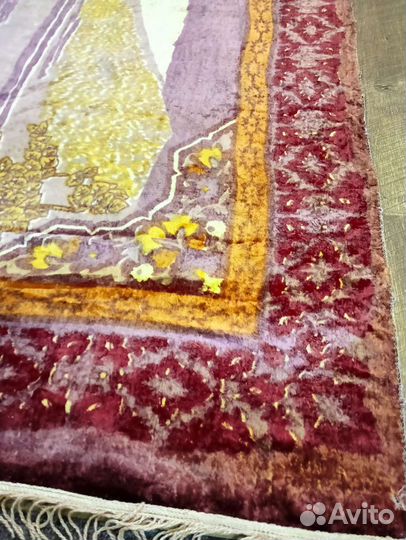 Коврик настенный плюш СССР