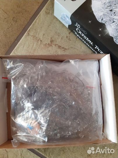 3d пазл Хрустальный череп