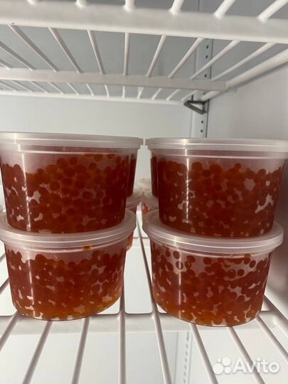 Красная икра горбуши