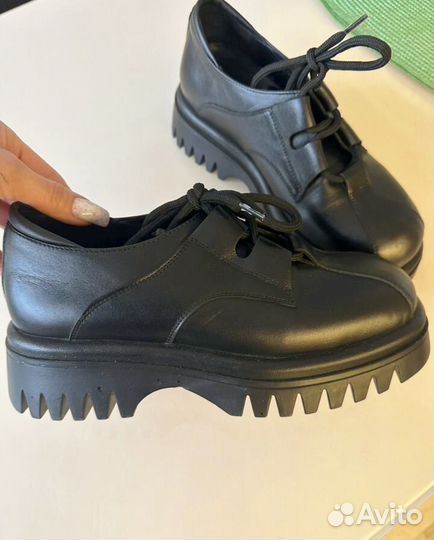 Полуботинки женские натуральная кожа