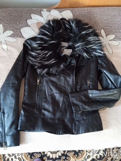 Куртка кожаная женская