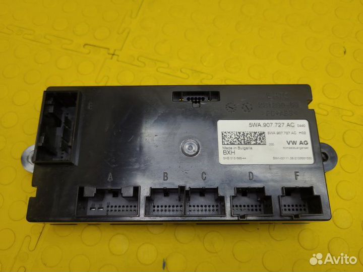 Блок управления климат-контролем Skoda Octavia