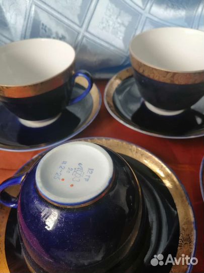 Чашка с блюдцем лфз