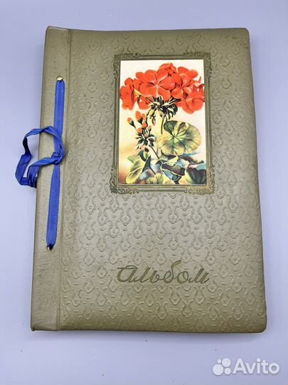 Альбом с открытками СССР. Цветы