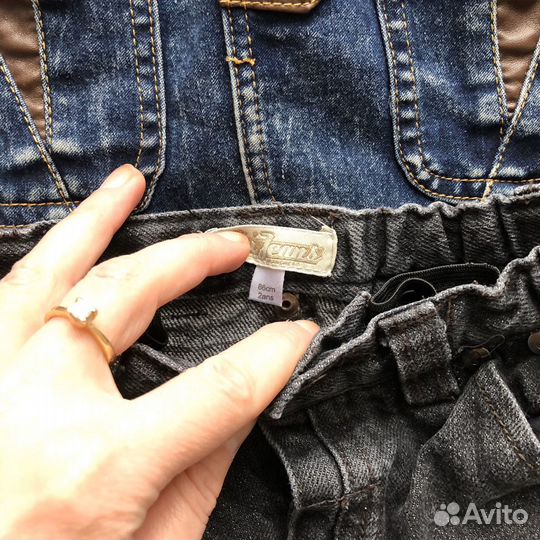 Ветровка и штаны, джинсовый костюм