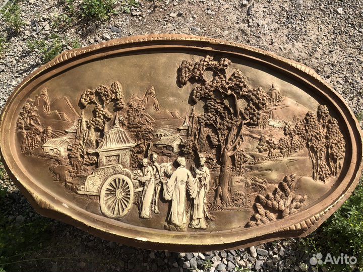 Картина рельефная