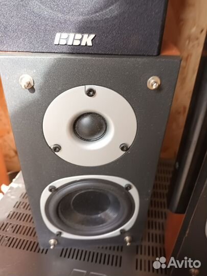 Колонки дерево + AV ресивер 5.1