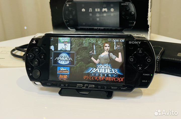 Sony PSP 2008 комплект + 120 игр