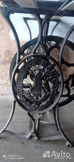 Швейная машинка зингер антикварная