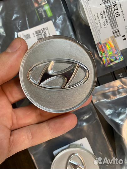 Колпачок ступицы колеса Hyundai Elantra, i20, i30