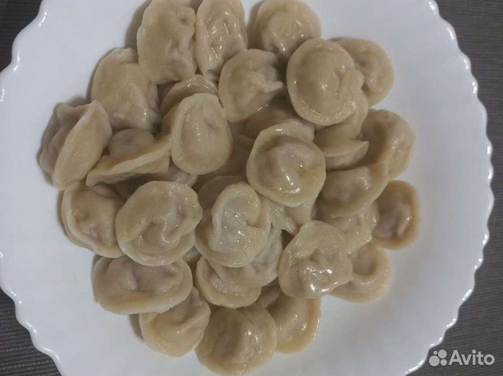 Домашние пельмени, манты вареники