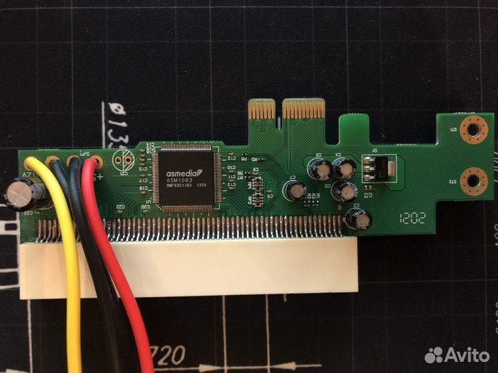 Переходник с pci-e на pci