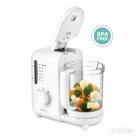 Блендер-пароварка kitfort kt-2320
