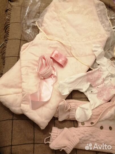 Конверт на выписку для девочки