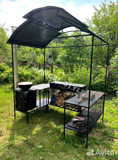 Мангал лофт