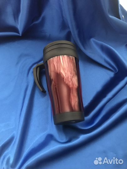 Баночка д/хранения(декупаж) и термокружка/термос