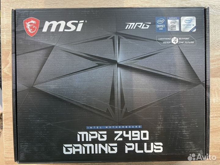 Материнская плата msi mpg z490 gaming plus