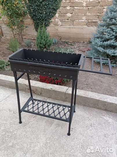 Мангал крепкий 3мм, высокий,разборной, в наличии
