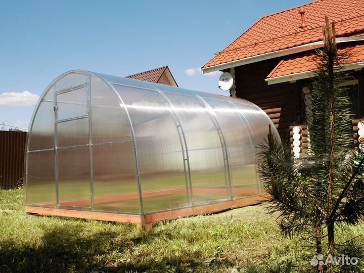 Теплица арочная