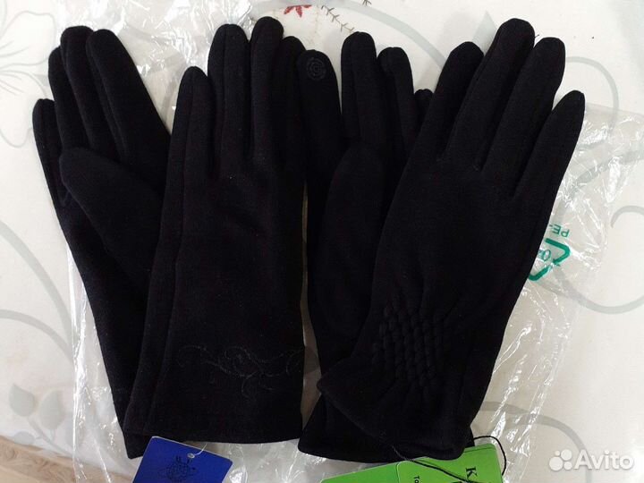 Перчатки женские новые с начесом