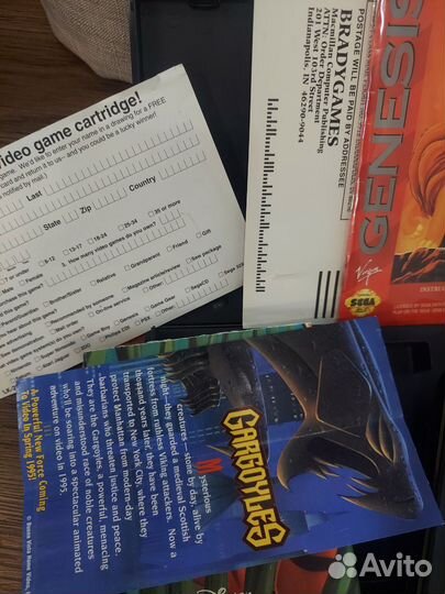 The Lion King + Official Game Book Sega Genesis