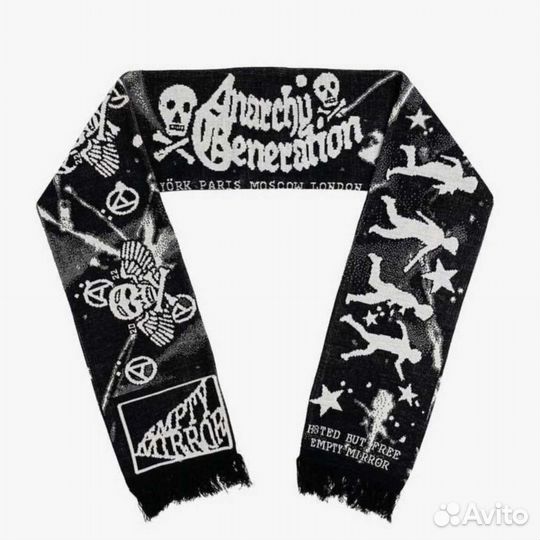 Шарф Marcelo Miracles с принтом винтаж y2k