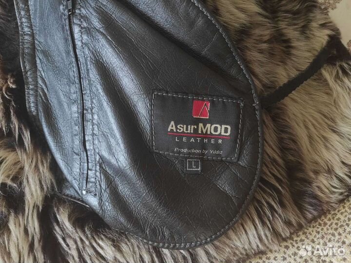 Натуральная дубленка размер 48-50