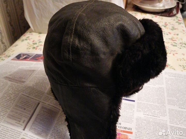 Мужская зимняя шапка ушанка