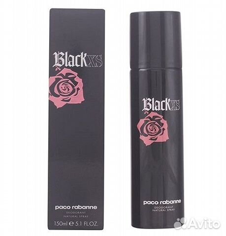 Paco Rabanne Black XS дезодорант-спрей 150 мл