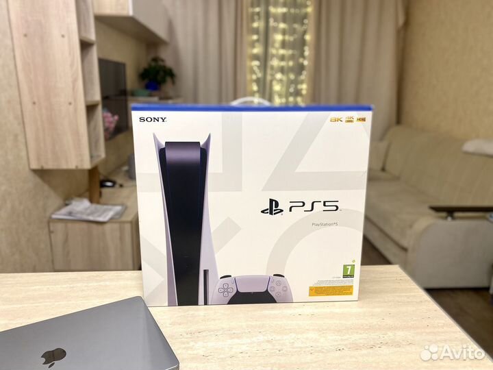 Новая PlayStation 5 с дисководом, не распакована
