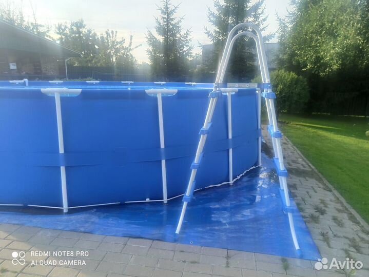 Каркасный бассейн интекс