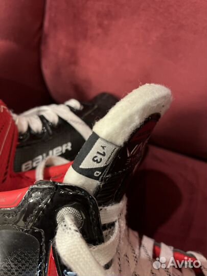 Хоккейные коньки bauer vapor 3x pro YTH 13