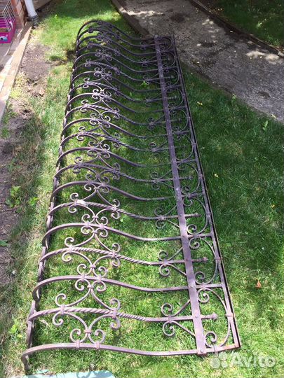 Балконное ограждение,решётки выпуклые