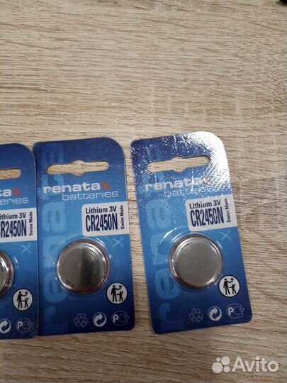 Renata cr2450n батарейка