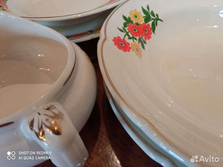 Сервиз для окрошки СССР