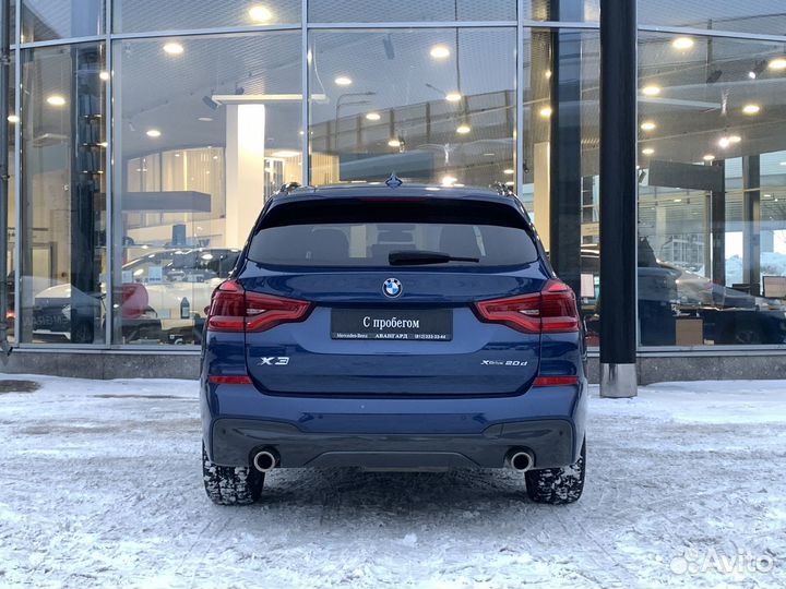 BMW X3 2.0 AT, 2018, 68 488 км