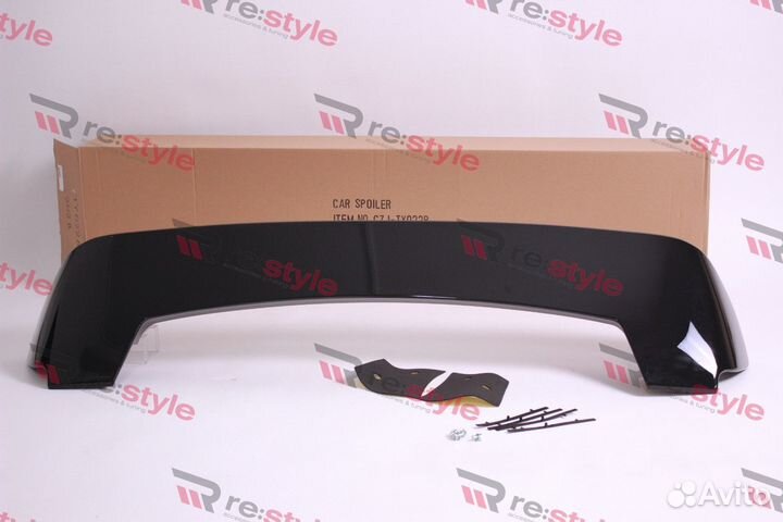 Спойлер Toyota Land Cruiser 200 Черный 202 D2385