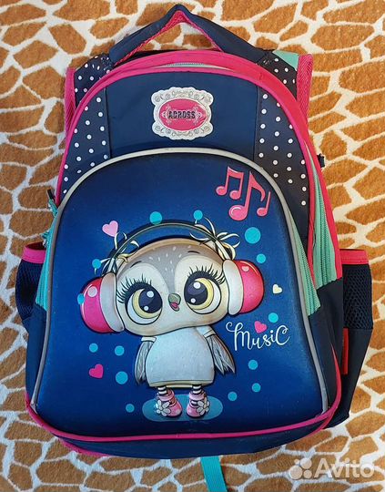 Рюкзак школьный across для девочки