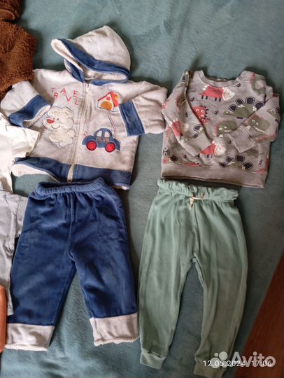 Вещи пакетом на мальчика 80