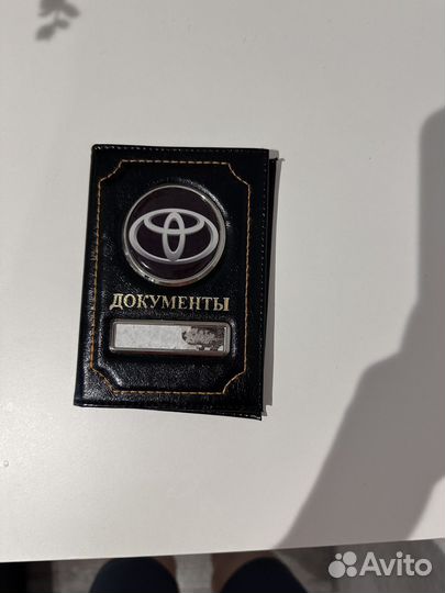 Обложка для авто документов toyota