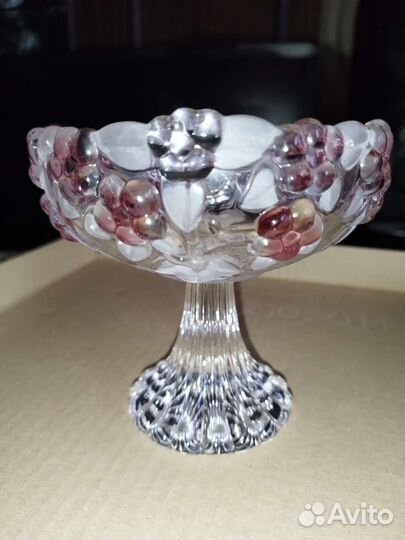 Немецкая посуда. Ваза на ножке большая