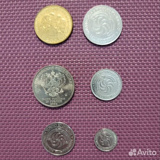 Монеты Европы, СССР, и снг, купюры РФ