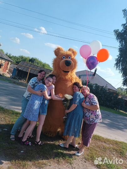 Бурый мишка поздравление от Ростовой куклы