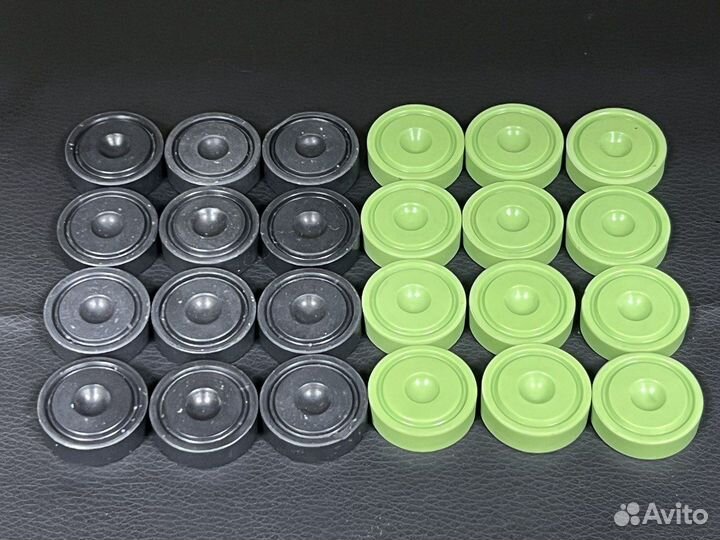 Шашки фишки старинные тяжёлые 1950-е года