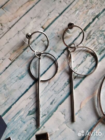 Серьги набор