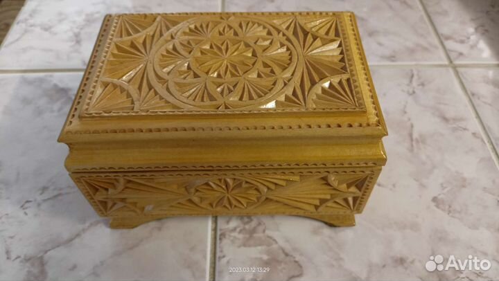 Шкатулка ручной работы