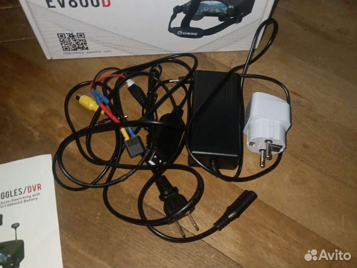 Оригинальный fpv шлем eachine ev800d