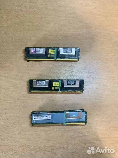 FB-dimm DDR2 по 4 и по 8 Gb